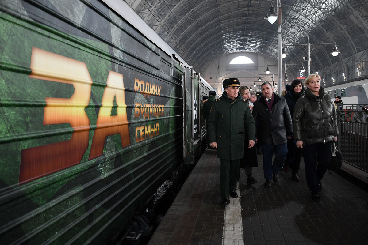 В Барнаул приедет уникальный поезд Минобороны РФ «Сила в правде»